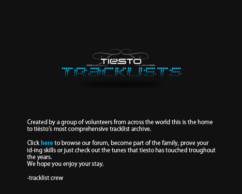tiestotracklists